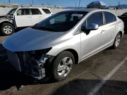 Salvage cars for sale at Van Nuys, CA auction: 2013 Honda Civic LX