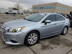 2015 Subaru Legacy 2.5I Premium en venta en Littleton, CO