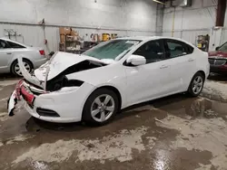 Salvage cars for sale from Copart Milwaukee, WI: 2016 Dodge Dart SXT