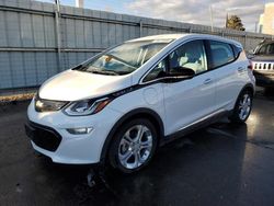 Chevrolet salvage cars for sale: 2020 Chevrolet Bolt EV LT