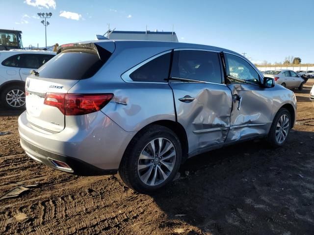 2016 Acura MDX Technology