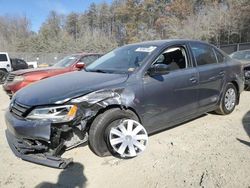 Salvage cars for sale at Waldorf, MD auction: 2015 Volkswagen Jetta Base