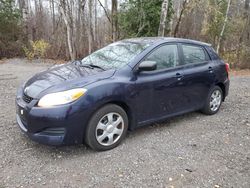 Salvage cars for sale at Cookstown, ON auction: 2011 Toyota Corolla Matrix