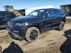 Salvage cars for sale at Brighton, CO auction: 2015 Jeep Grand Cherokee Overland