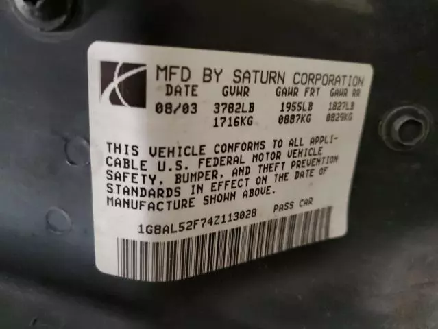 2004 Saturn Ion Level 3