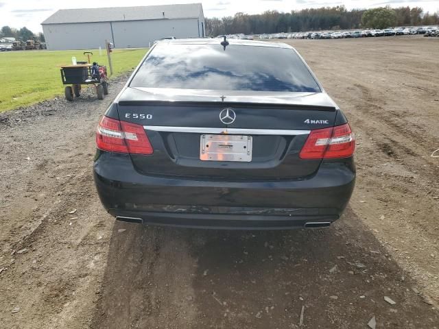 2011 Mercedes-Benz E 550 4matic