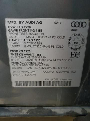 2017 Audi Q3 Premium Plus