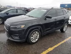 2019 Jeep Cherokee Latitude en venta en Woodhaven, MI