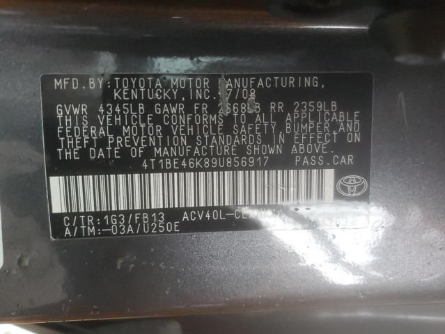 2009 Toyota Camry Base