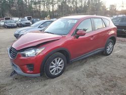 Salvage cars for sale at North Billerica, MA auction: 2016 Mazda CX-5 Sport