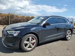 Audi Vehiculos salvage en venta: 2019 Audi E-TRON Premium Plus