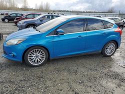 Salvage cars for sale at Arlington, WA auction: 2014 Ford Focus Titanium