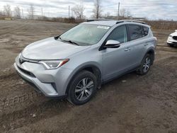 Salvage cars for sale at Montreal Est, QC auction: 2018 Toyota Rav4 LE