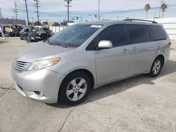 Toyota Sienna le Vehiculos salvage en venta: 2016 Toyota Sienna LE