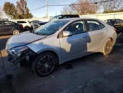 Salvage cars for sale at Moraine, OH auction: 2014 Toyota Corolla L