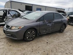 Salvage cars for sale at Haslet, TX auction: 2014 Honda Civic EX