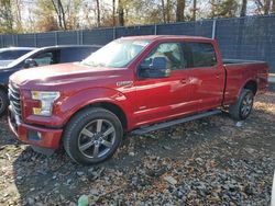 Ford salvage cars for sale: 2015 Ford F150 Supercrew