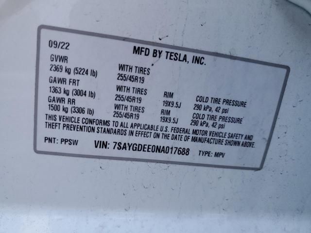 2022 Tesla Model Y