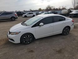 Salvage cars for sale at London, ON auction: 2013 Honda Civic LX