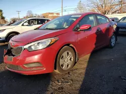 KIA salvage cars for sale: 2016 KIA Forte LX