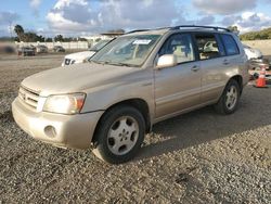 Salvage cars for sale at San Diego, CA auction: 2005 Toyota Highlander Limited