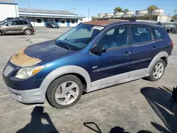 Pontiac salvage cars for sale: 2005 Pontiac Vibe