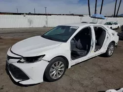 Salvage cars for sale from Copart Van Nuys, CA: 2018 Toyota Camry L