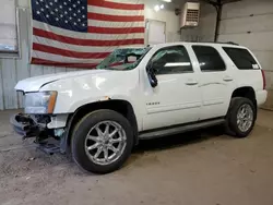 Chevrolet salvage cars for sale: 2010 Chevrolet Tahoe K1500 LT