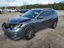 Salvage cars for sale from Copart Greenwell Springs, LA: 2015 Nissan Rogue S