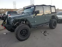 Jeep salvage cars for sale: 2014 Jeep Wrangler Unlimited Sahara