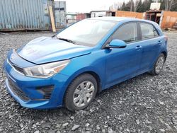 Salvage cars for sale at Montreal Est, QC auction: 2021 KIA Rio S