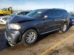 2014 Dodge Durango SXT en venta en Woodhaven, MI