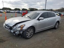 Salvage cars for sale from Copart East Granby, CT: 2012 Honda Accord EXL