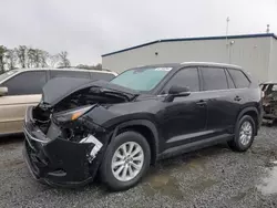 Salvage cars for sale at Spartanburg, SC auction: 2024 Toyota Grand Highlander XLE