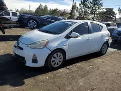 Toyota Vehiculos salvage en venta: 2013 Toyota Prius C