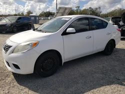 Salvage cars for sale at Riverview, FL auction: 2014 Nissan Versa S