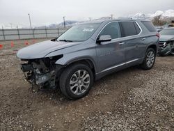 Chevrolet salvage cars for sale: 2018 Chevrolet Traverse Premier