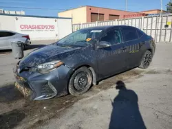 Salvage cars for sale from Copart Anthony, TX: 2019 Toyota Corolla L