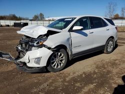 Salvage cars for sale from Copart Columbia Station, OH: 2018 Chevrolet Equinox LT