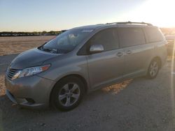 Salvage cars for sale from Copart Cleveland: 2015 Toyota Sienna LE