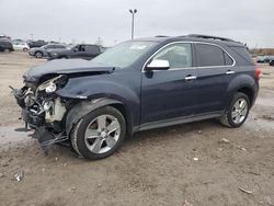 Salvage cars for sale at Indianapolis, IN auction: 2015 Chevrolet Equinox LT