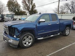 Chevrolet Silverado k1500 ltz salvage cars for sale: 2015 Chevrolet Silverado K1500 LTZ