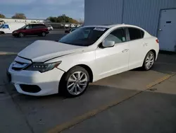 Salvage cars for sale at Sacramento, CA auction: 2016 Acura ILX Base Watch Plus