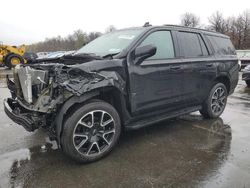 Salvage cars for sale at Brookhaven, NY auction: 2022 Chevrolet Tahoe K1500 RST