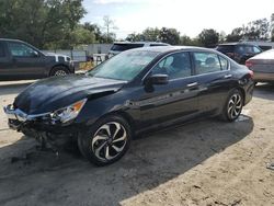 Salvage cars for sale from Copart Ocala, FL: 2017 Honda Accord EX