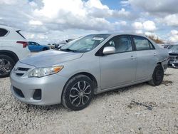 Toyota salvage cars for sale: 2012 Toyota Corolla Base