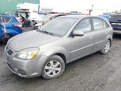 Salvage cars for sale at Montreal Est, QC auction: 2010 KIA Rio LX