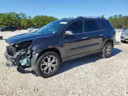 Salvage cars for sale at Houston, TX auction: 2014 GMC Acadia SLT-1