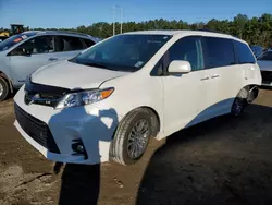 Toyota salvage cars for sale: 2019 Toyota Sienna XLE