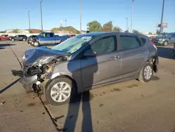 Salvage cars for sale from Copart Oklahoma City, OK: 2017 Hyundai Accent SE